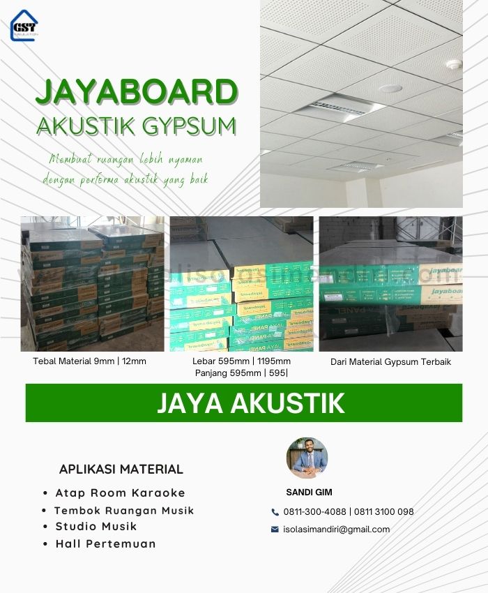 Panel Gypsum Akustik