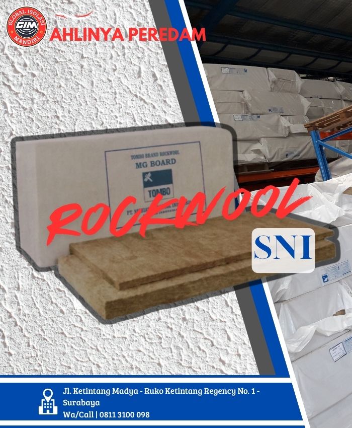 Rockwool Slab Insulasi Dinding
