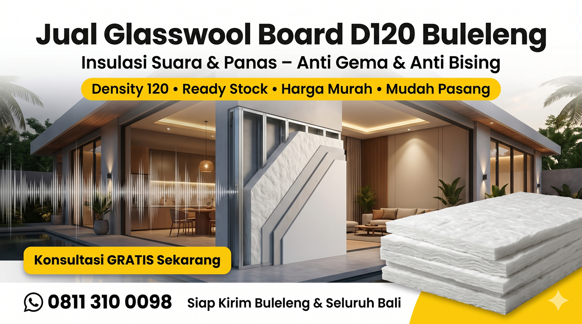 Supplier Glasswool Lembar