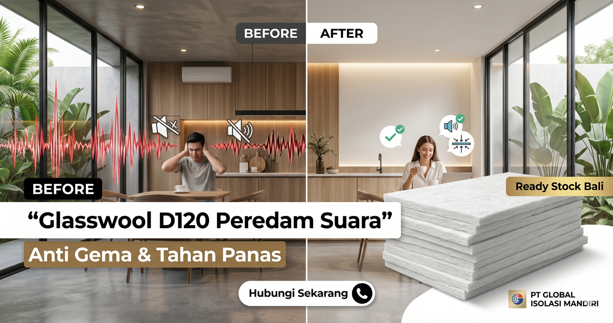 Glasswool Board D120 Berkualitas
