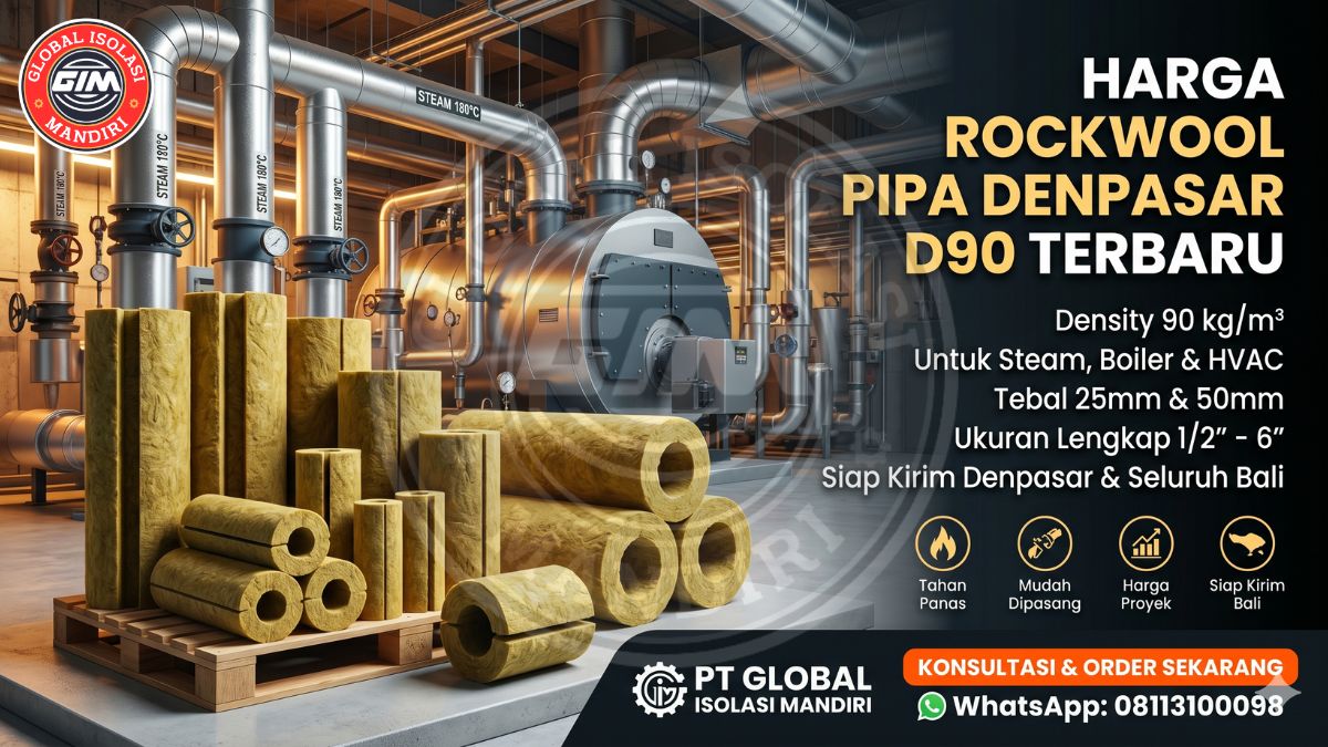 Harga Rockwool Pipa Denpasar